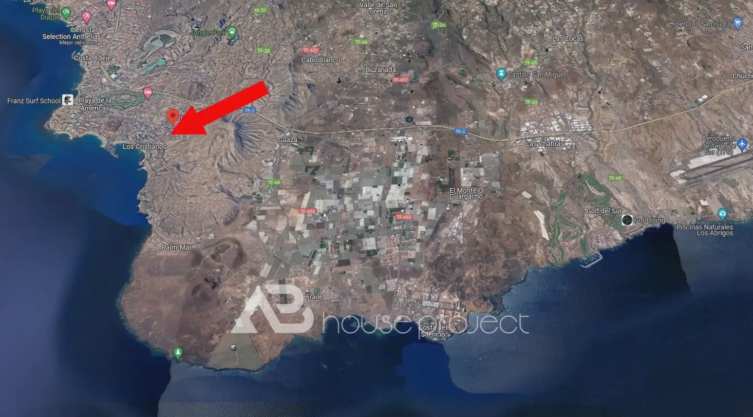 1 chambre Appartement à vendre à Arona avec piscine - 285 000 € (Ref: 9788021)