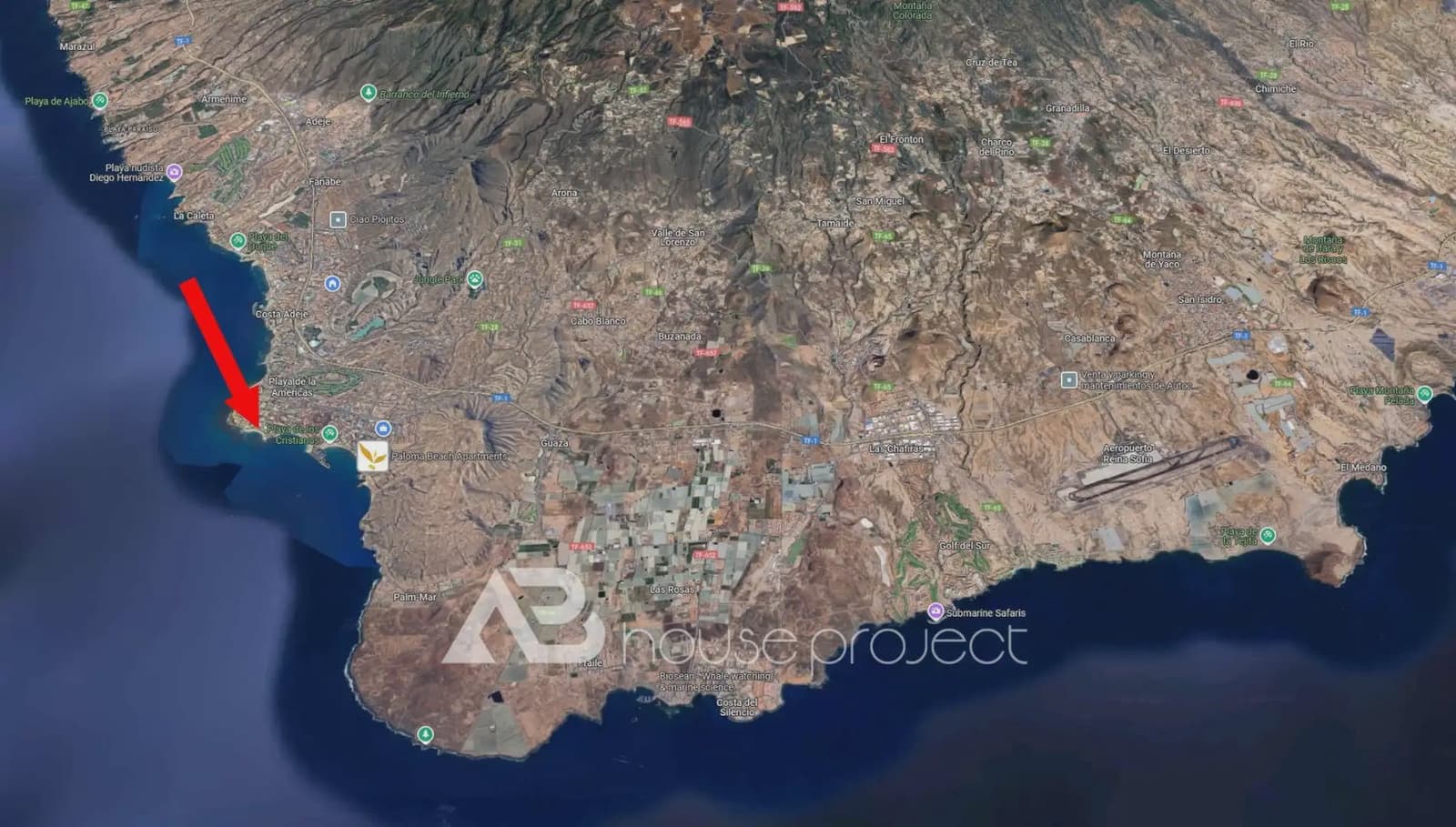 2 soveværelse Lejlighed til salg i Arona - € 385.000 (Ref: 9788023)