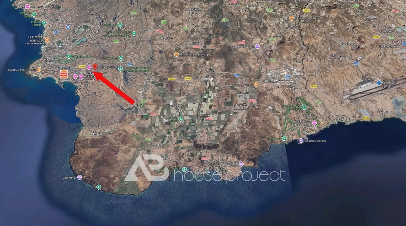 1 chambre Appartement à vendre à Arona avec piscine garage - 275 000 € (Ref: 9788024)