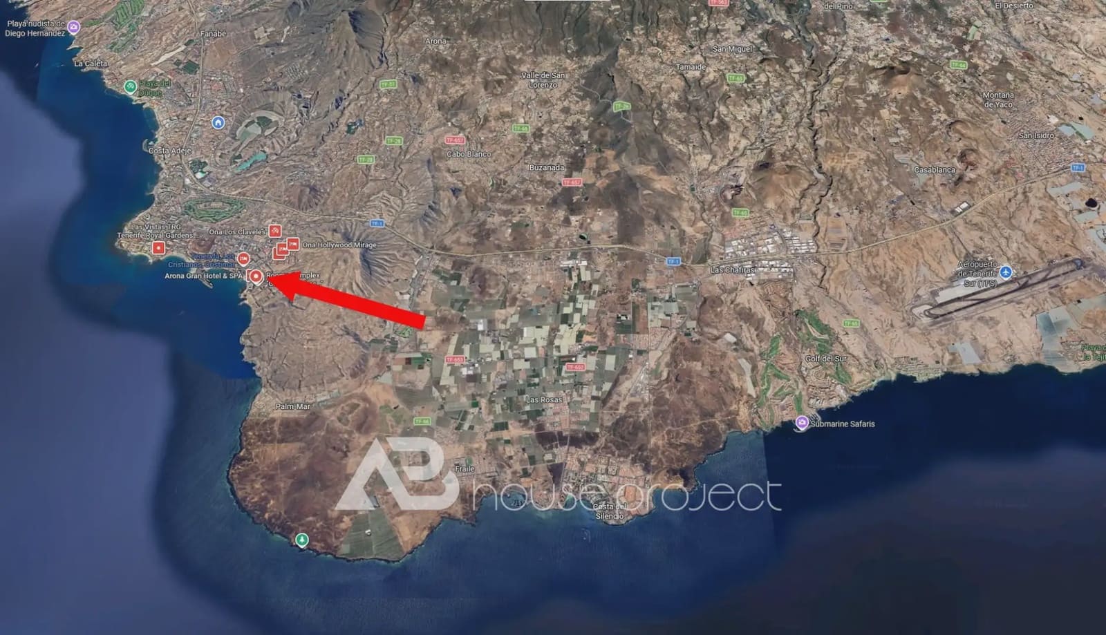 3 quarto Apartamento para venda em Arona com piscina garagem - 410 000 € (Ref: 9788025)