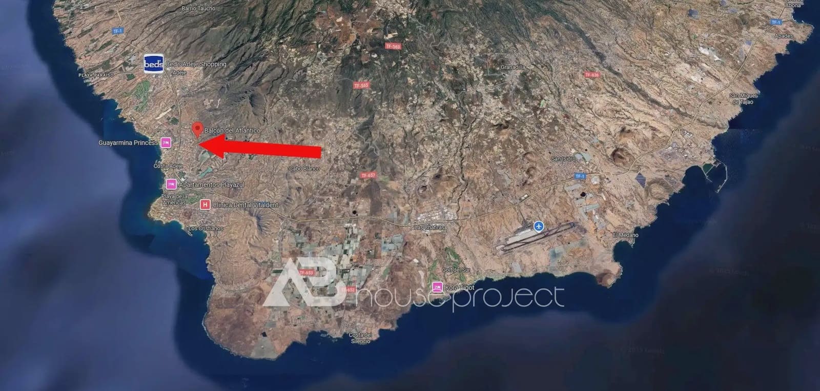 Piso de 1 habitación en Adeje en venta con piscina garaje - 320.000 € (Ref: 9788836)