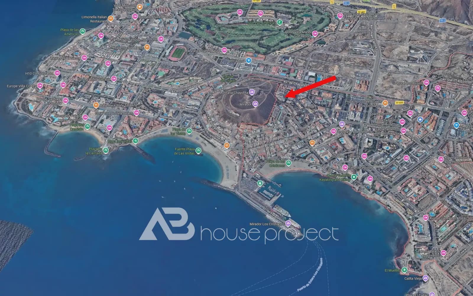 1 makuuhuone Asunto vuokrattavana paikassa Arona - 900 € (Ref: 9793518)