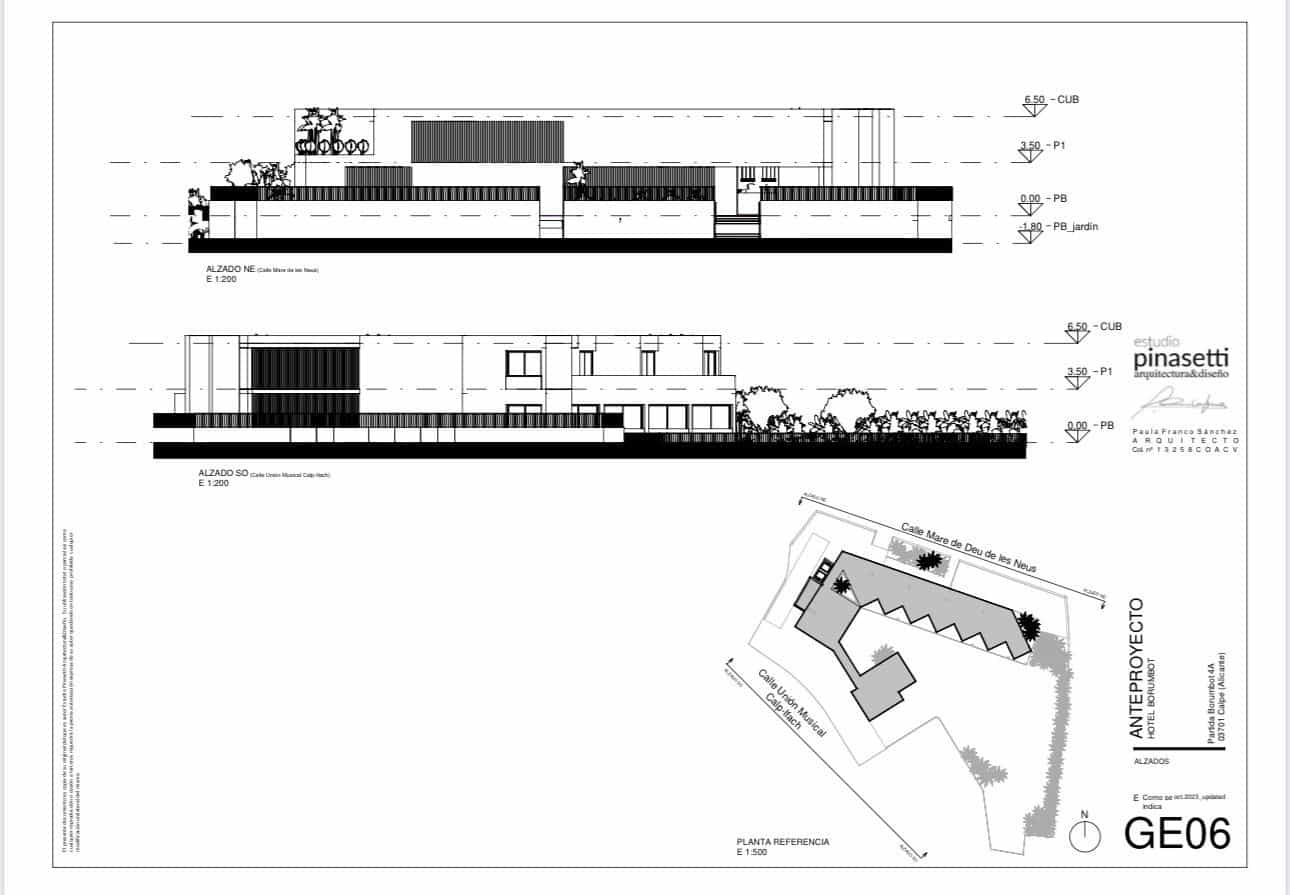 Byggetomt til salgs i Calpe / Calp - € 790 000 (Ref: 7941705)