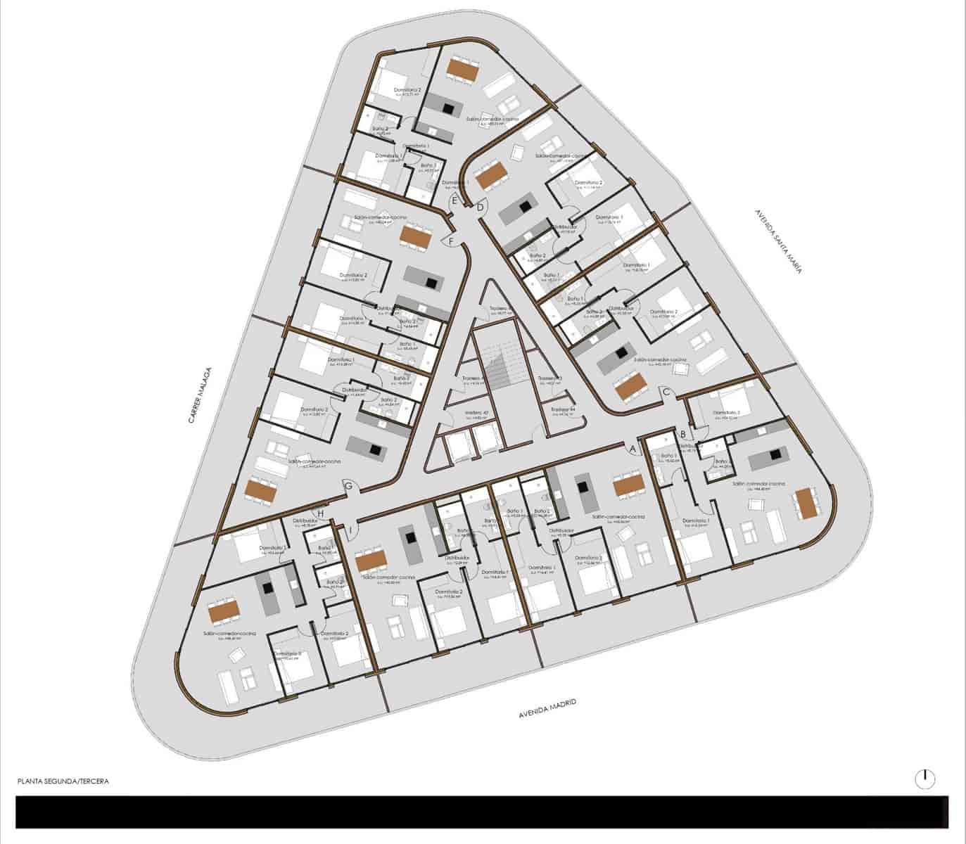 2 bedroom Apartment for sale in Calpe / Calp with garage - € 336,755 (Ref: 9050716)
