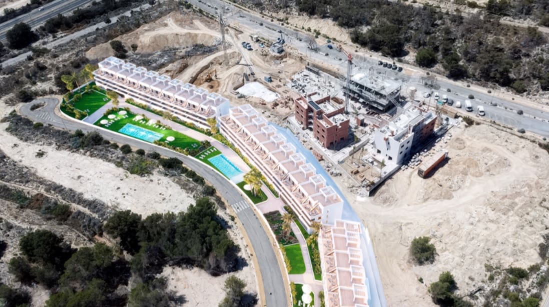 2 bedroom Apartment for sale in Finestrat with pool garage - € 249,900 (Ref: 9064932)