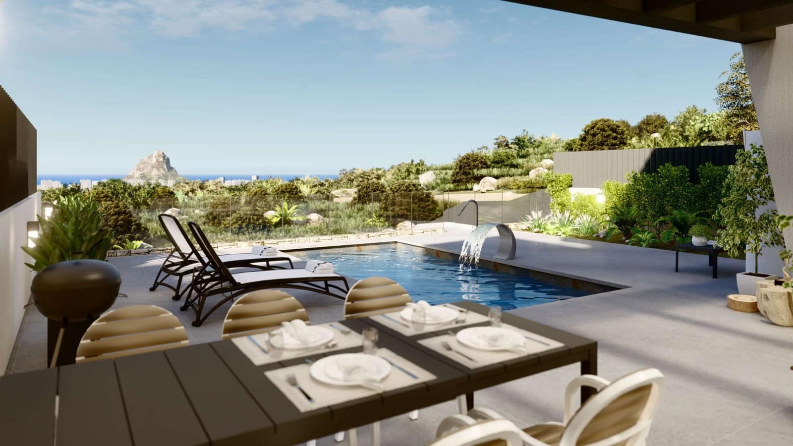 3 Zimmer Villa zu verkaufen in Calpe / Calp mit Pool Garage - 730.000 € (Ref: 9426868)