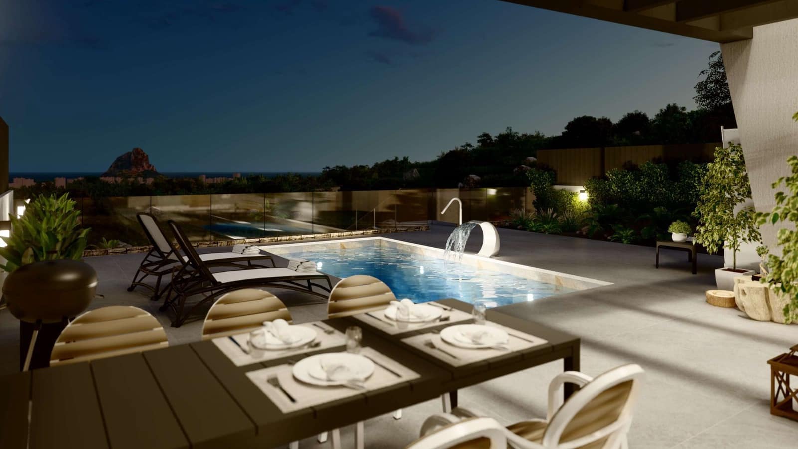 3 Zimmer Villa zu verkaufen in Calpe / Calp mit Pool Garage - 730.000 € (Ref: 9426868)