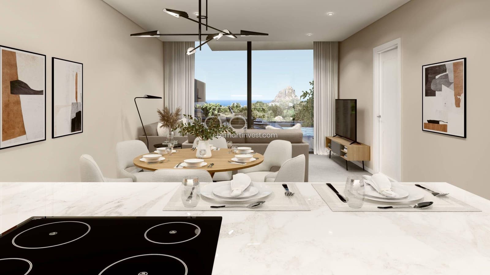 3 soveværelse Villa til salg i Calpe / Calp med swimmingpool garage - € 730.000 (Ref: 9426868)