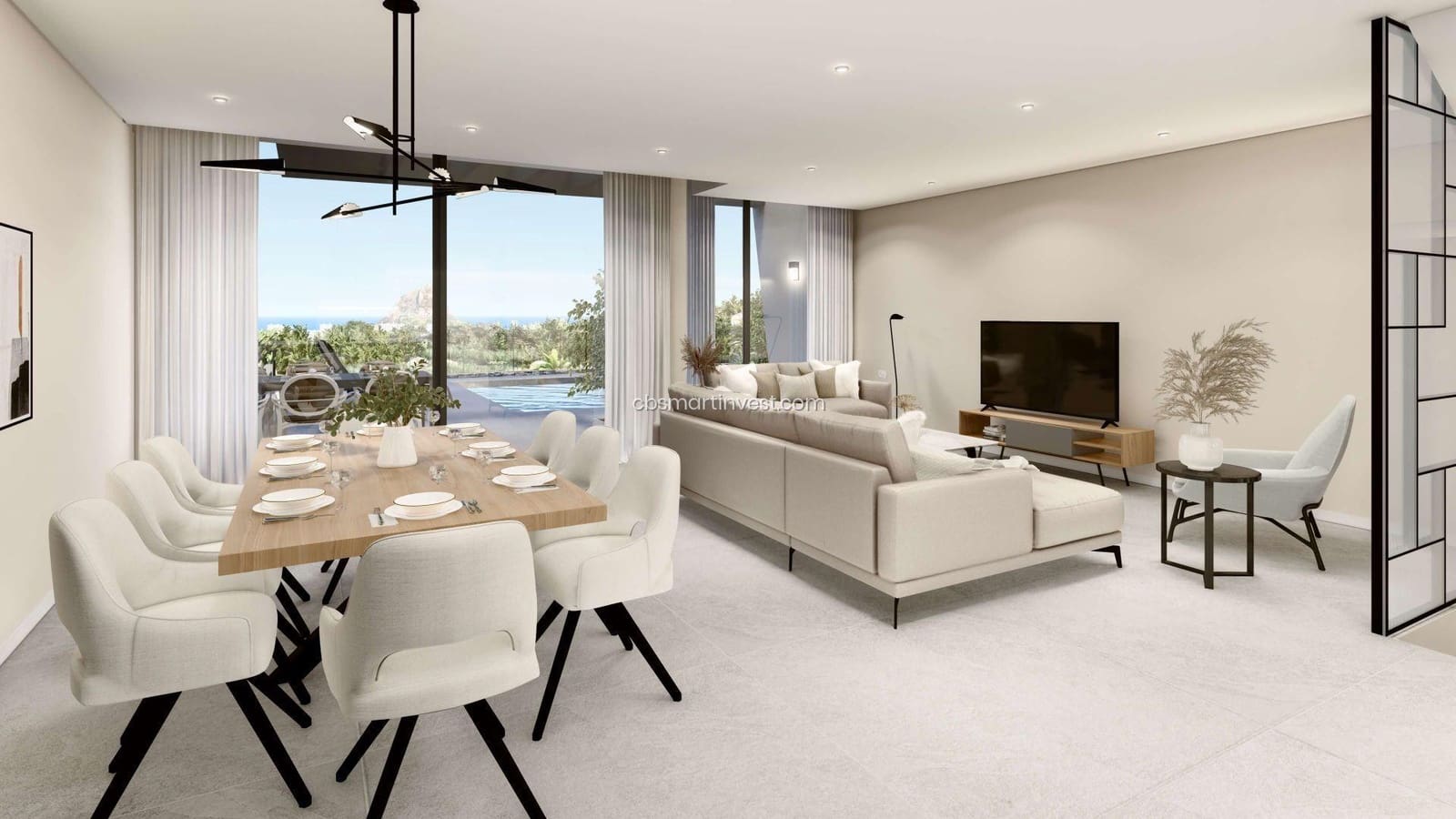 3 soveværelse Villa til salg i Calpe / Calp med swimmingpool garage - € 730.000 (Ref: 9426868)