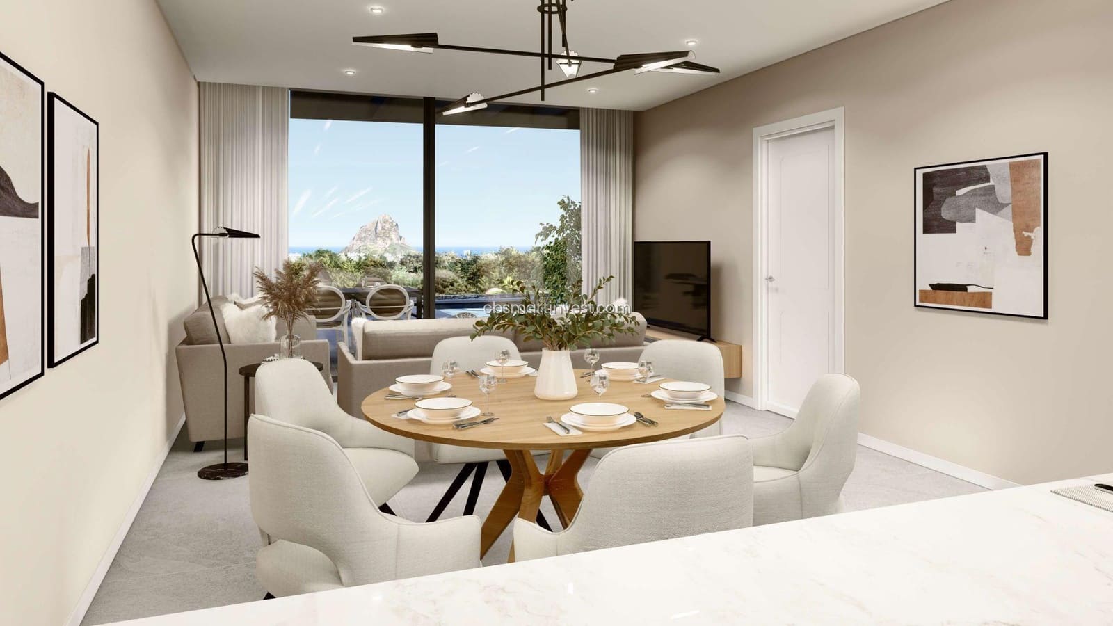 3 soveværelse Villa til salg i Calpe / Calp med swimmingpool garage - € 730.000 (Ref: 9426868)