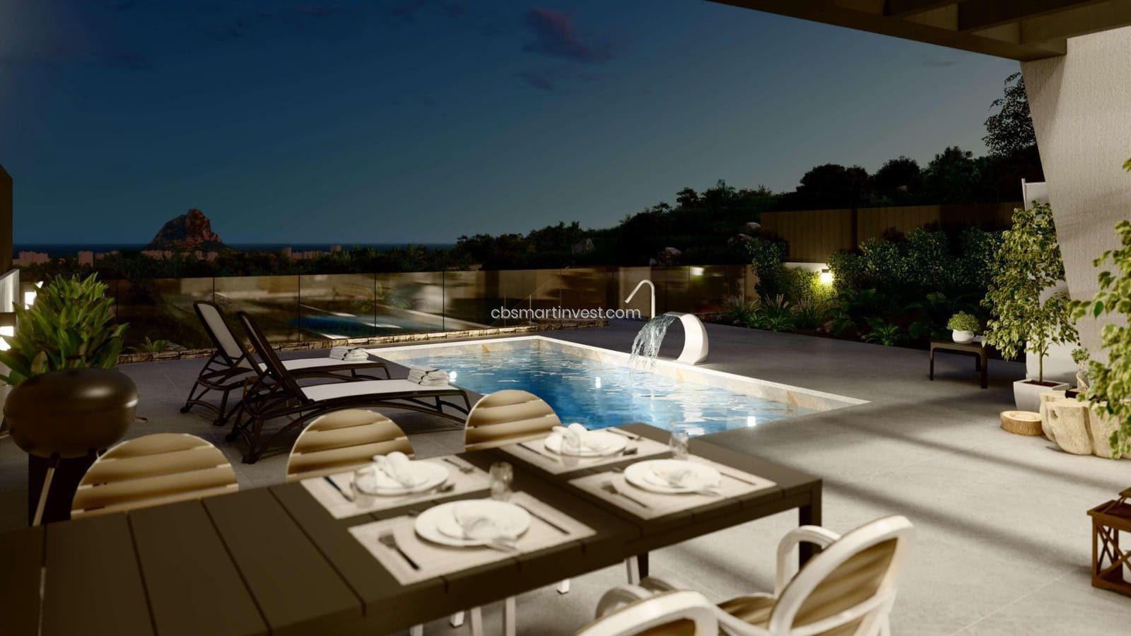 3 soveværelse Villa til salg i Calpe / Calp med swimmingpool garage - € 730.000 (Ref: 9426868)