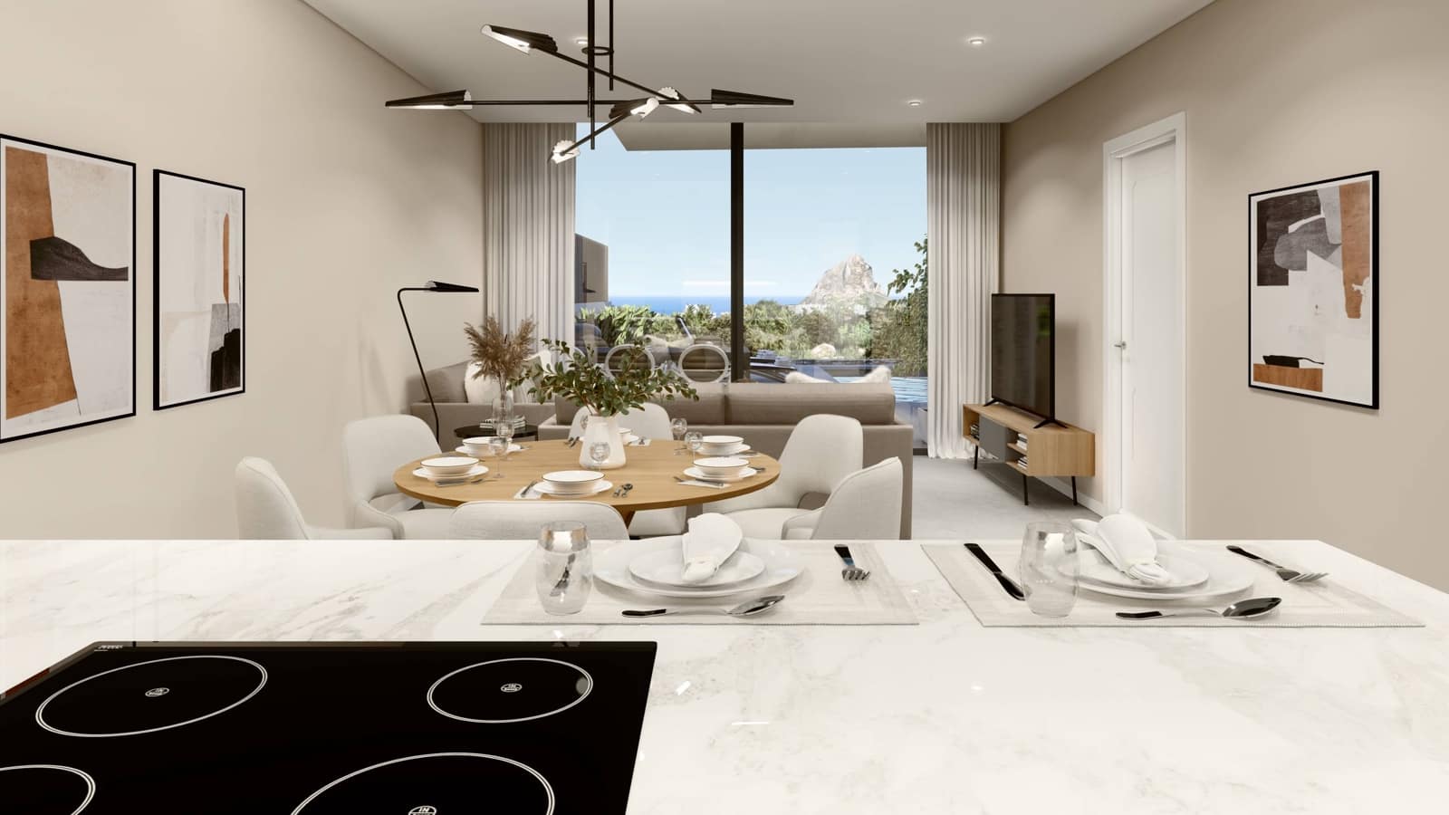 3 camera da letto Villa in vendita in Calpe / Calp con piscina garage - 730.000 € (Rif: 9426868)