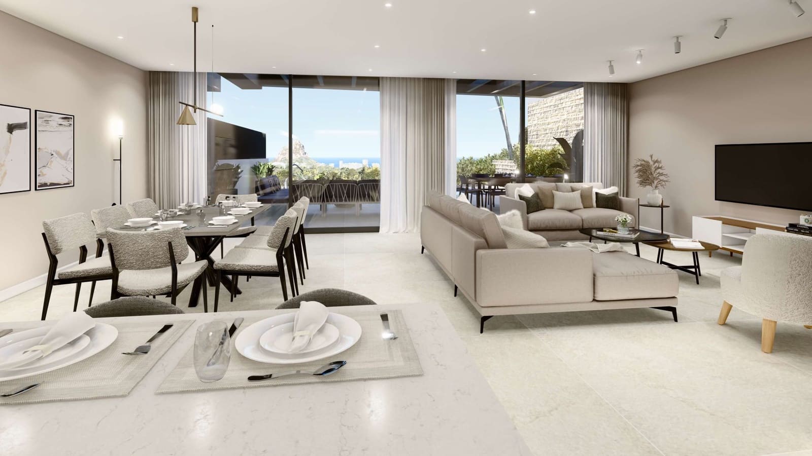 3 Zimmer Villa zu verkaufen in Calpe / Calp mit Pool Garage - 790.000 € (Ref: 9426869)