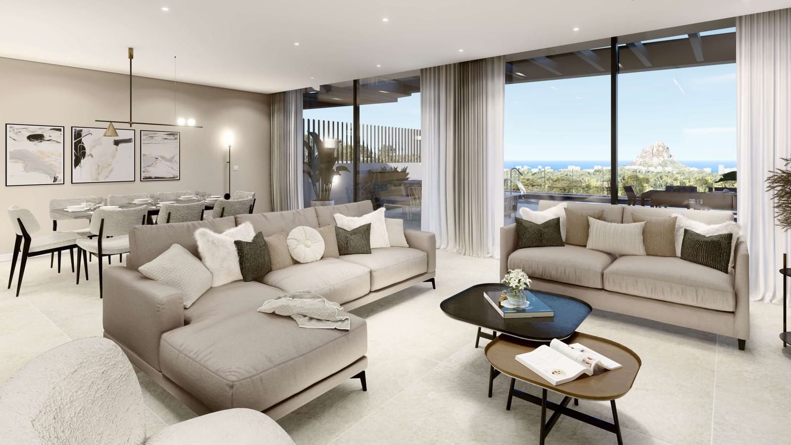 3 Zimmer Villa zu verkaufen in Calpe / Calp mit Pool Garage - 790.000 € (Ref: 9426869)