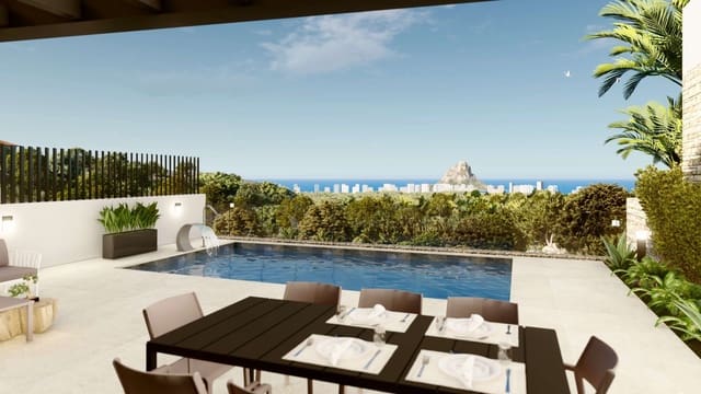 3 Zimmer Villa zu verkaufen in Calpe / Calp mit Pool Garage - 790.000 € (Ref: 9426869)