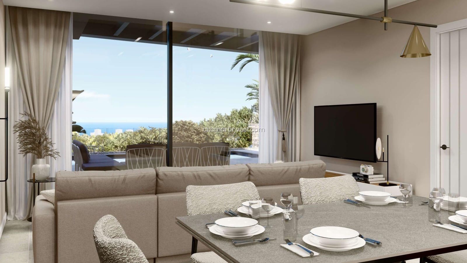 3 sypialnia Willa na sprzedaż w Calpe / Calp z basenem garażem - 790 000 € (Ref: 9426869)