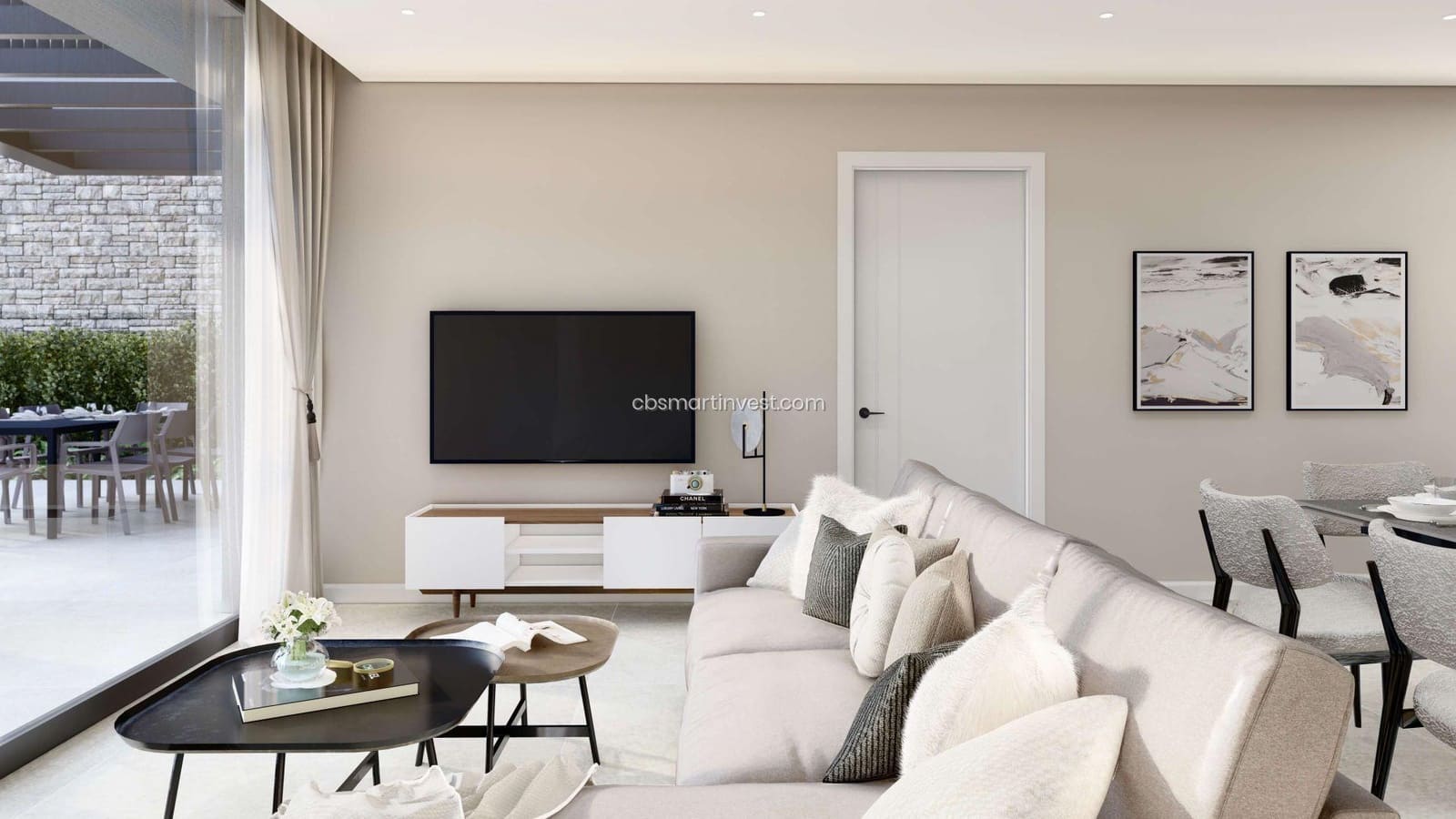 3 sypialnia Willa na sprzedaż w Calpe / Calp z basenem garażem - 790 000 € (Ref: 9426869)