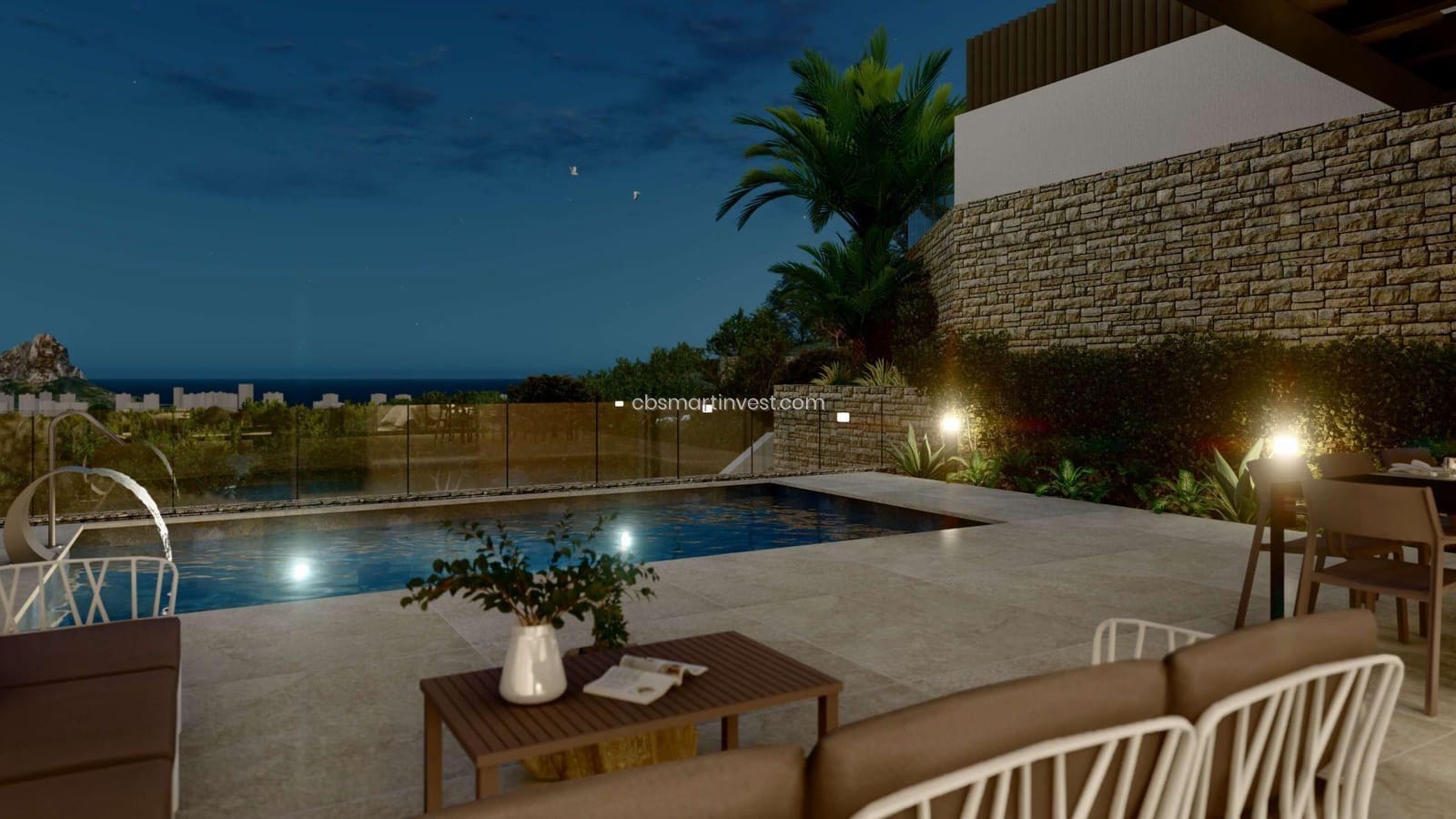 3 sypialnia Willa na sprzedaż w Calpe / Calp z basenem garażem - 790 000 € (Ref: 9426869)