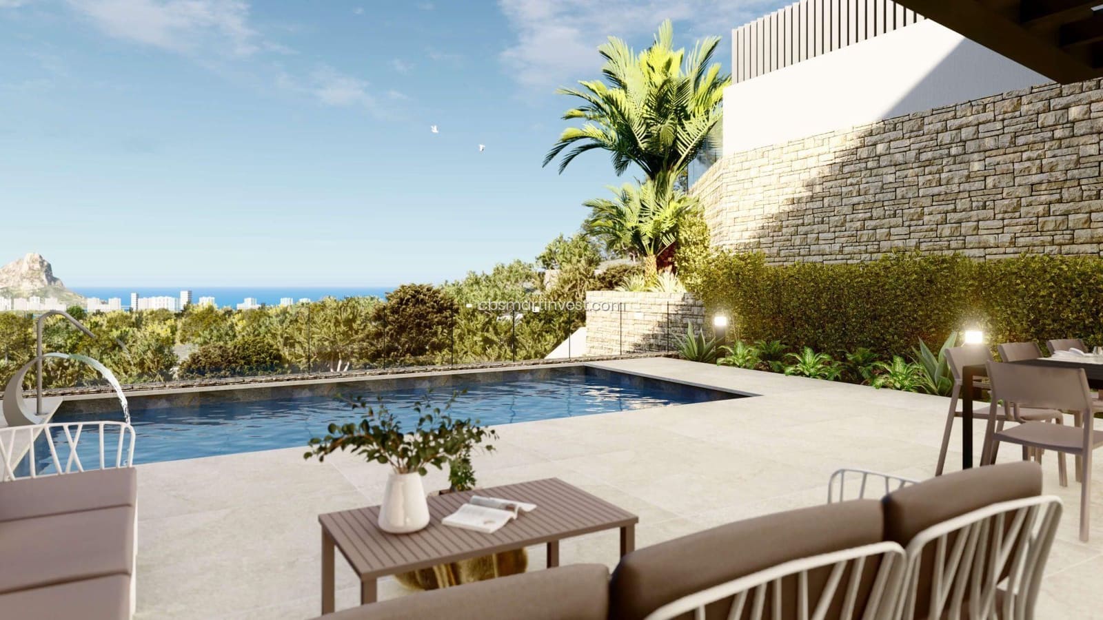 3 sypialnia Willa na sprzedaż w Calpe / Calp z basenem garażem - 790 000 € (Ref: 9426869)