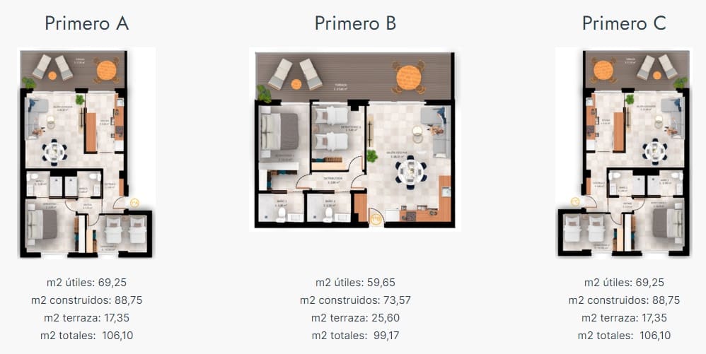 Apartamento de 2 habitaciones en Finestrat en venta con piscina garaje - 345.000 € (Ref: 9451627)