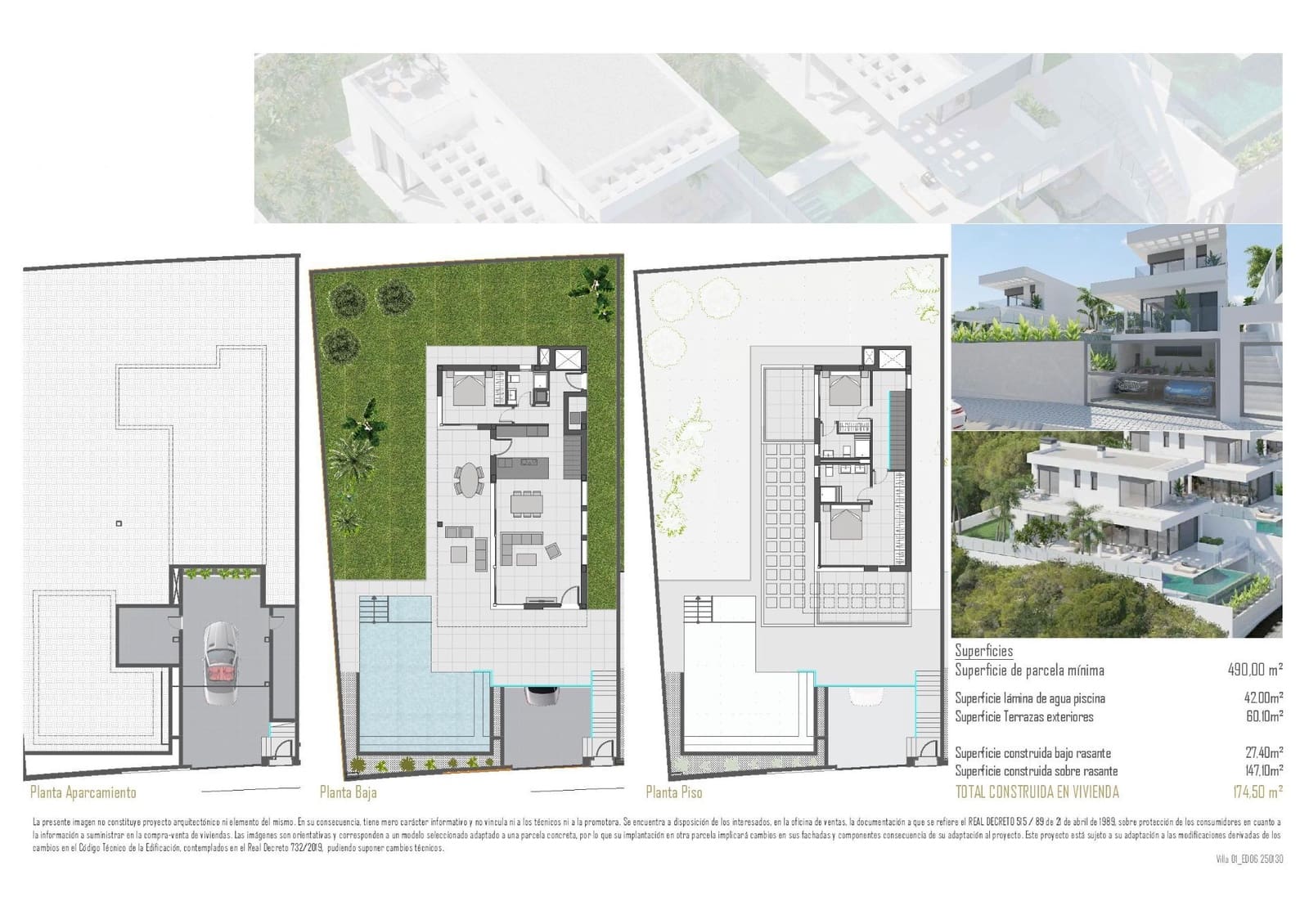 3 sovrum Villa till salu i Finestrat med pool garage - 1 100 000 € (Ref: 9526129)