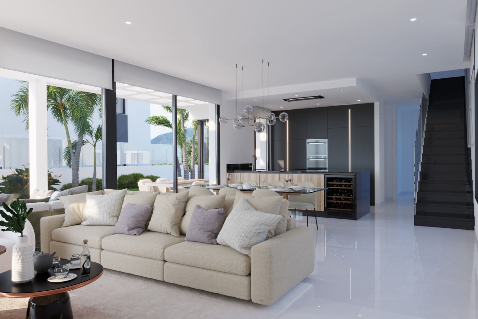 3 bedroom Villa for sale in Finestrat with pool garage - € 1,100,000 (Ref: 9526129)