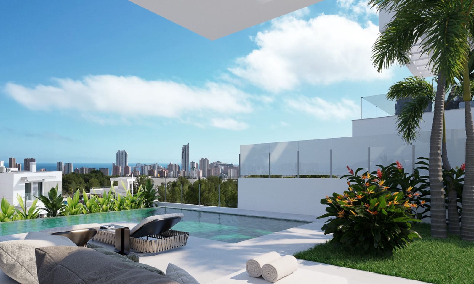 3 bedroom Villa for sale in Finestrat with pool garage - € 1,100,000 (Ref: 9526129)