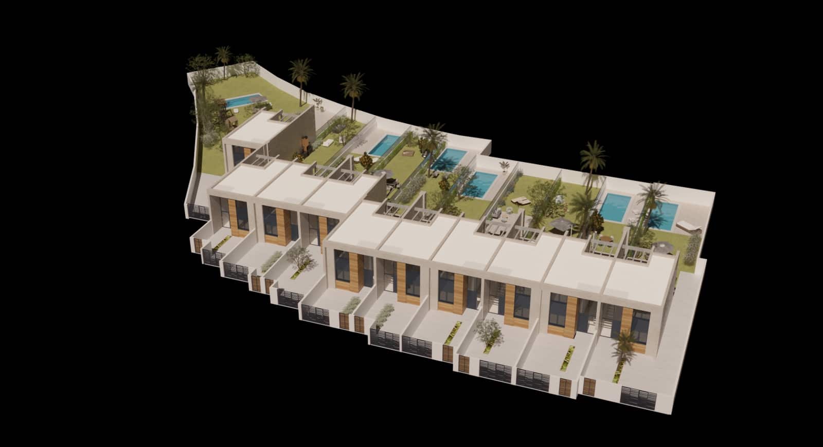 3 soveværelse Semi-Rækkehus til salg i Alfaz del Pi / L'Alfas del Pi med garage - € 335.000 (Ref: 9540768)