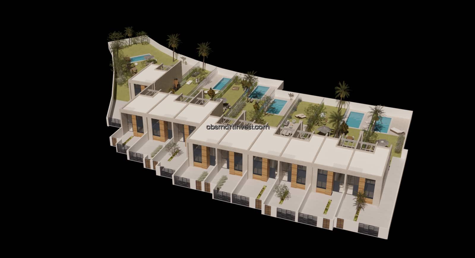 3 bedroom Terraced Villa for sale in Alfaz del Pi / L'Alfas del Pi with garage - € 335,000 (Ref: 9540768)