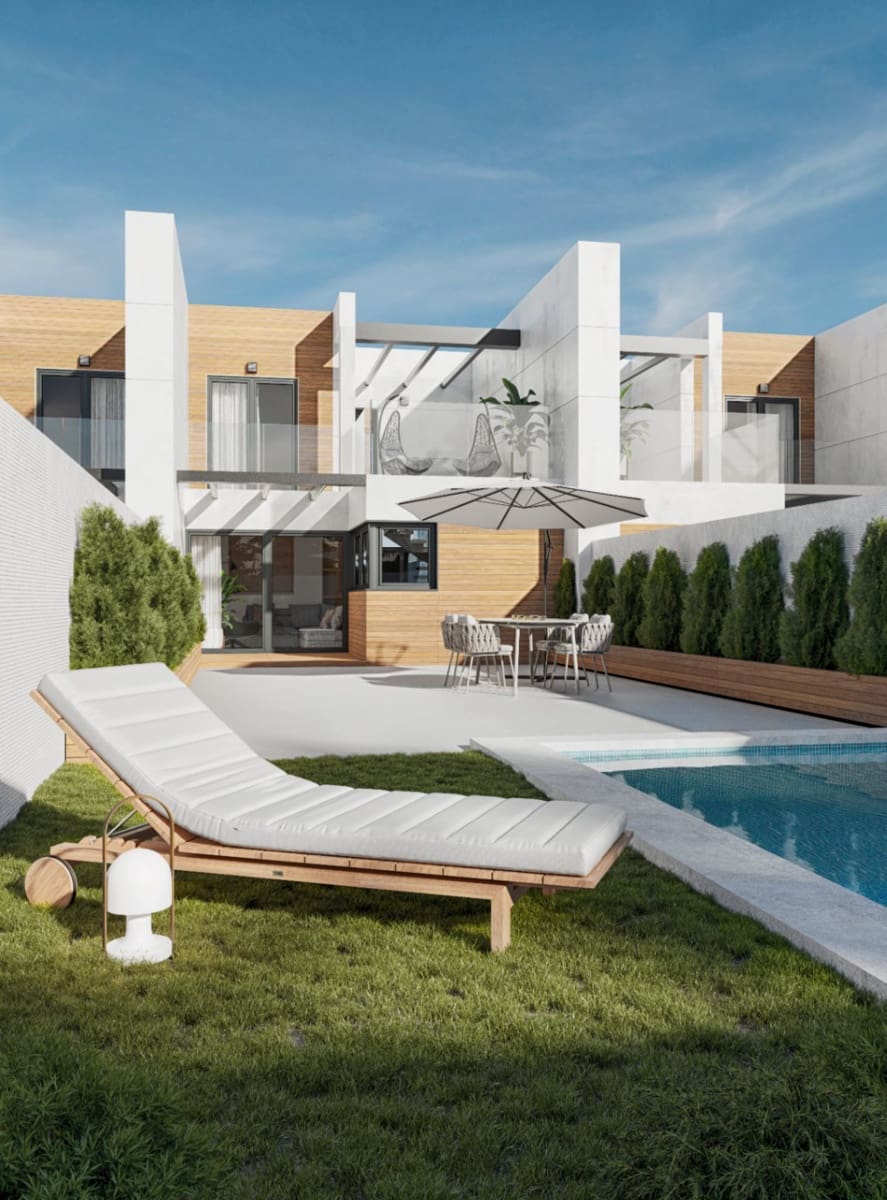 3 soveværelse Rækkehus til salg i Alfaz del Pi / L'Alfas del Pi med garage - € 335.000 (Ref: 9540768)
