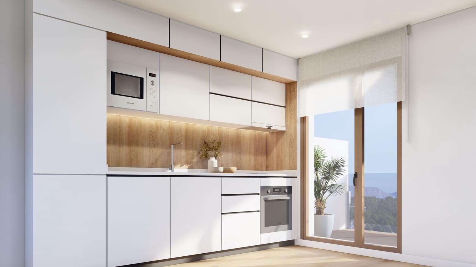 4 chambre Villa/Maison Semi-Mitoyenne à vendre à La Nucia avec piscine garage - 457 000 € (Ref: 9564320)