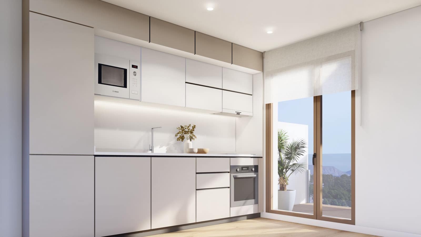 4 chambre Villa/Maison Semi-Mitoyenne à vendre à La Nucia avec piscine garage - 457 000 € (Ref: 9564320)