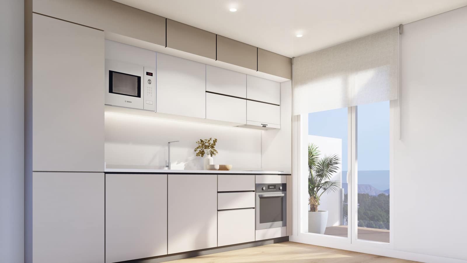 4 chambre Villa/Maison Semi-Mitoyenne à vendre à La Nucia avec piscine garage - 457 000 € (Ref: 9564320)