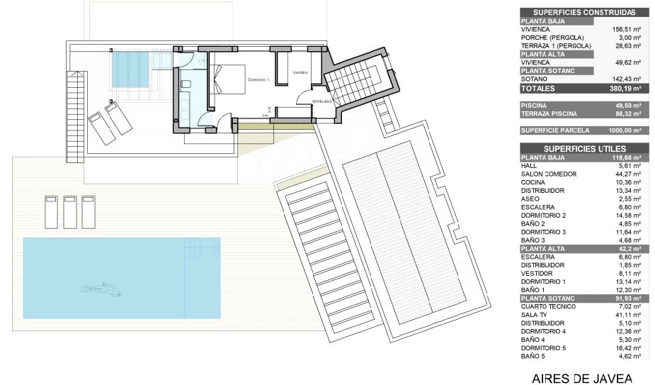 5 bedroom Villa for sale in Adsubia with pool garage - € 2,195,000 (Ref: 9568020)