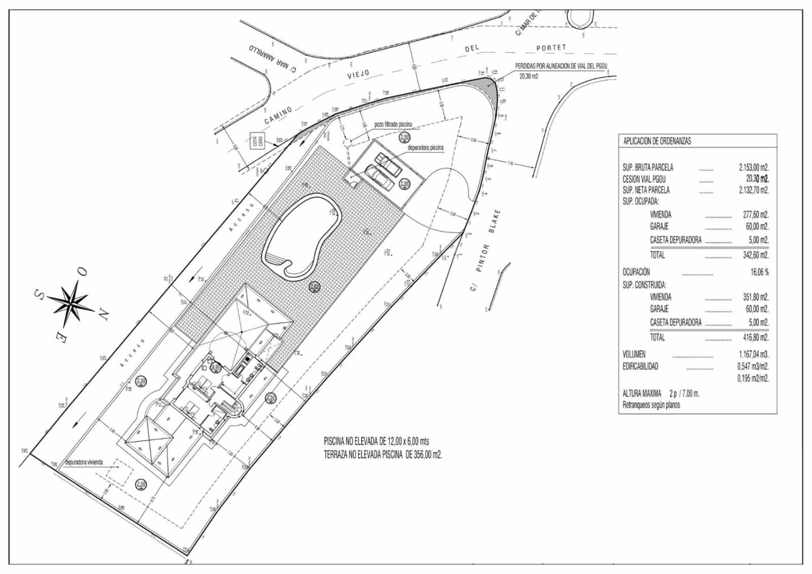 5 makuuhuone Huvila myytävänä paikassa Moraira mukana uima-altaan 
autotalli - 1 990 000 € (Ref: 9594657)