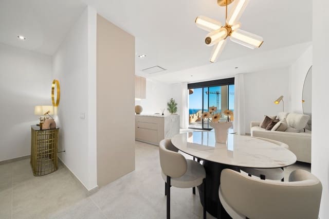 3 sypialnia Apartament na sprzedaż w Pueblo, Calpe / Calp z basenem garażem - 625 000 € (Ref: 9614711)