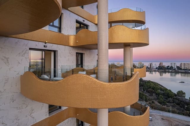 3 sypialnia Apartament na sprzedaż w Pueblo, Calpe / Calp z basenem garażem - 625 000 € (Ref: 9614711)