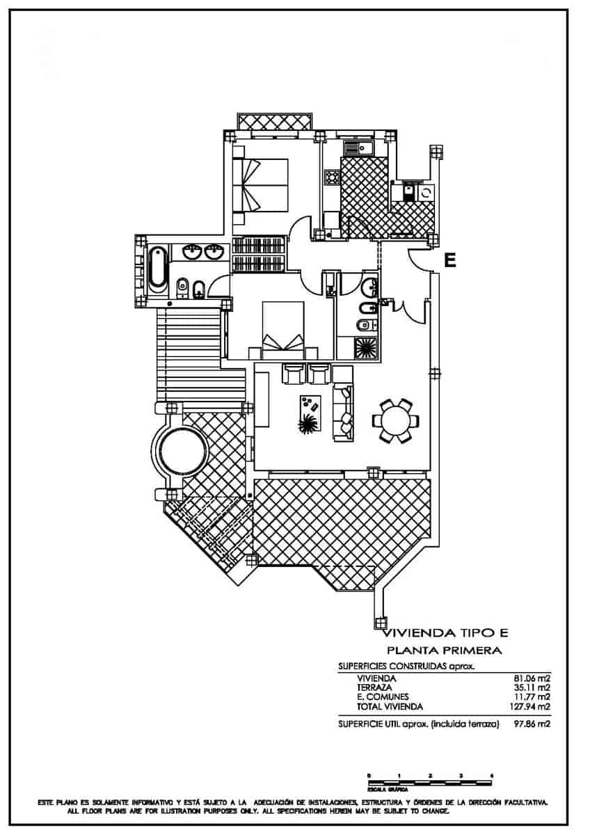 2 quarto Apartamento para venda em Finestrat com piscina garagem - 395 000 € (Ref: 9618935)