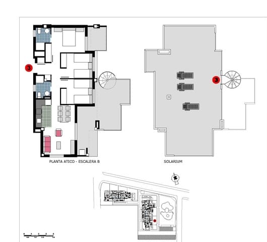 2 Zimmer Apartment zu verkaufen in Les Bassetes - El Marjal, Dénia mit Pool Garage - 285.000 € (Ref: 9627198)