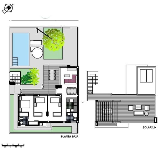 3 slaapkamer Villa te koop in Els Poblets met zwembad garage - € 415.000 (Ref: 9629628)
