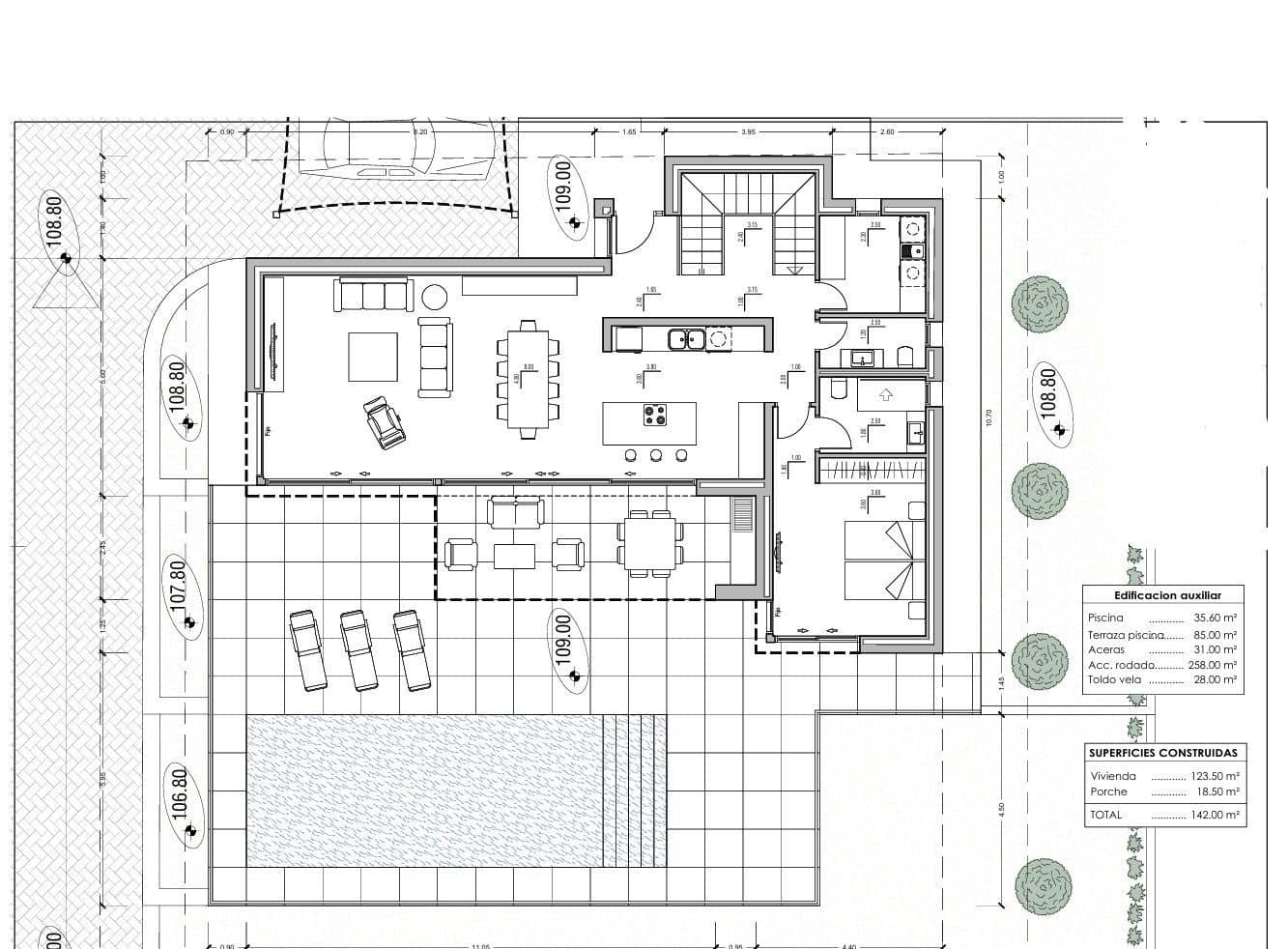 3 sypialnia Willa na sprzedaż w Calpe / Calp z basenem garażem - 1 135 000 € (Ref: 9690025)