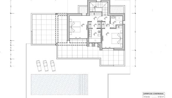 3 sovrum Villa till salu i Calpe / Calp med pool garage - 1 135 000 € (Ref: 9690025)