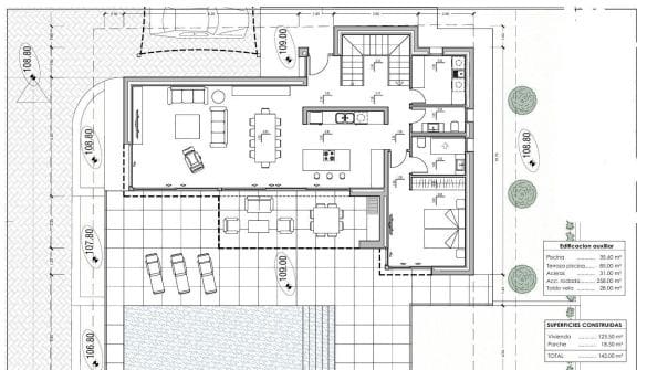 3 sovrum Villa till salu i Calpe / Calp med pool garage - 1 135 000 € (Ref: 9690025)