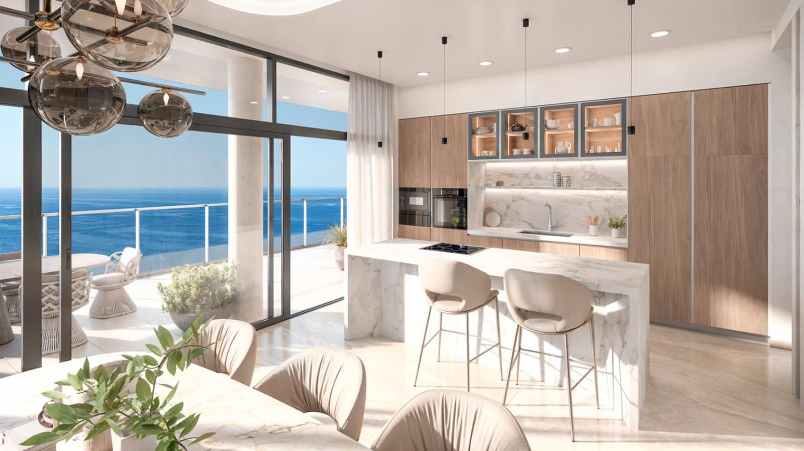 Apartamento de 2 habitaciones en Benidorm en venta con piscina garaje - 752.400 € (Ref: 9809897)