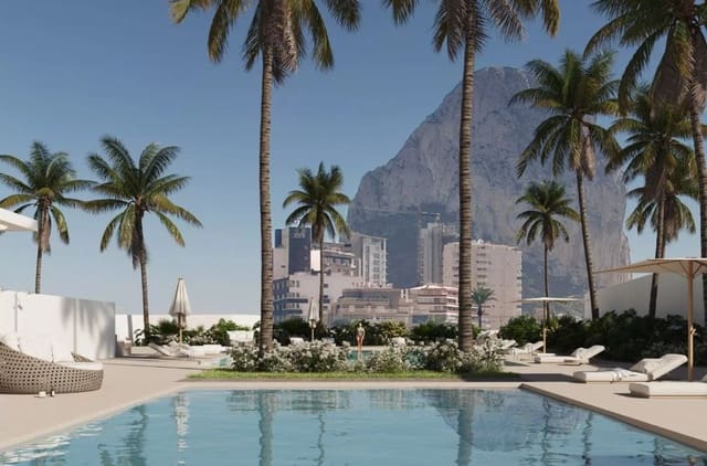2 Zimmer Apartment zu verkaufen in Playa Arenal - Bol, Calpe / Calp mit Pool Garage - 430.000 € (Ref: 9809902)