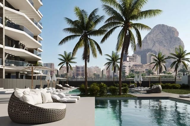 2 Zimmer Apartment zu verkaufen in Playa Arenal - Bol, Calpe / Calp mit Pool Garage - 430.000 € (Ref: 9809902)