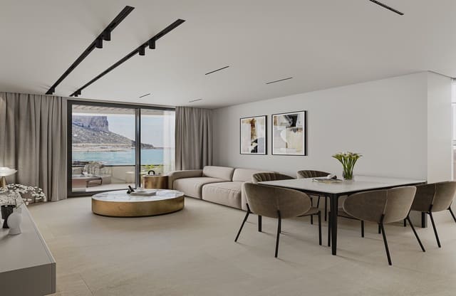 3 Zimmer Apartment zu verkaufen in Playa Arenal - Bol, Calpe / Calp mit Pool - 544.000 € (Ref: 9809904)