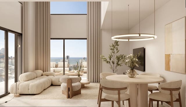 Apartamento de 3 habitaciones en Cometa - Carrió, Calpe / Calp en venta con piscina garaje - 450.000 € (Ref: 9809908)