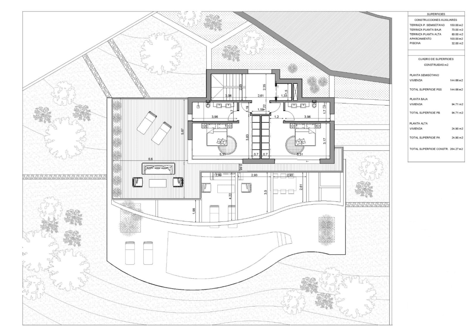 3 soverom Villa til salgs i Calpe / Calp med svømmebasseng garasje - € 1 360 000 (Ref: 9809909)