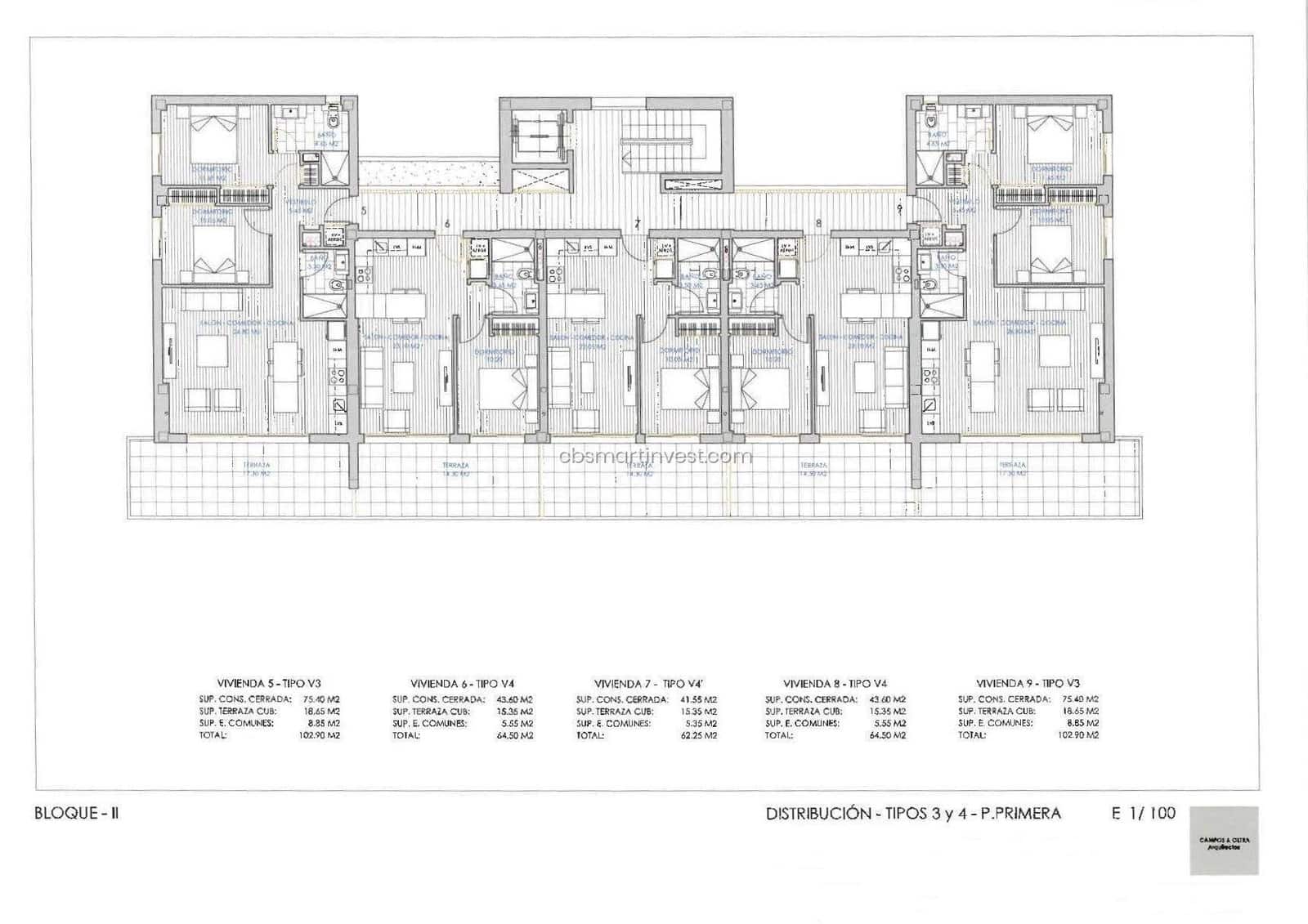 2 Zimmer Penthouse zu verkaufen in Finestrat mit Pool Garage - 429.000 € (Ref: 9809912)